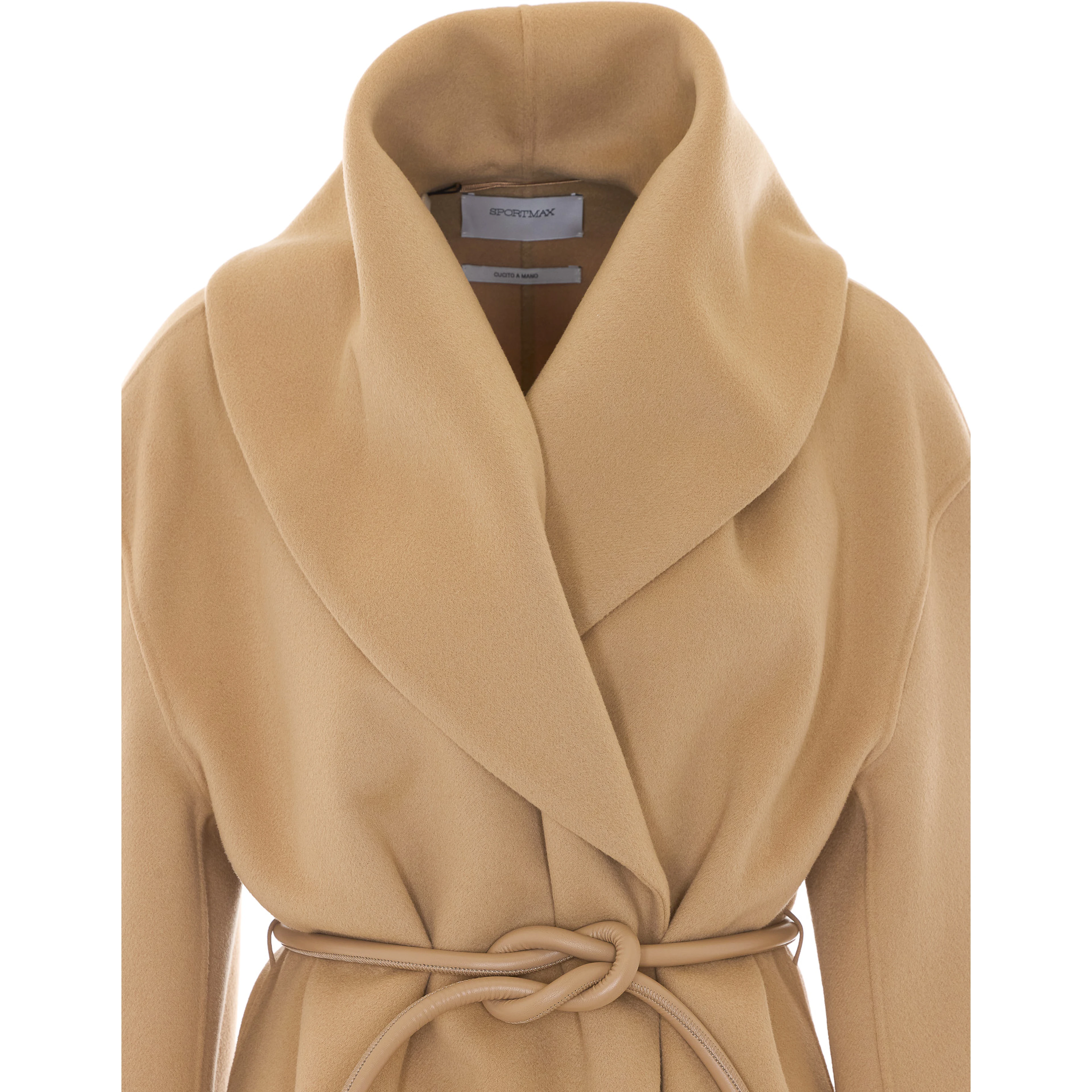 SportMax  Coats Beige