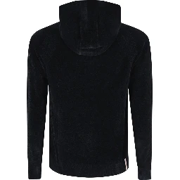 VELVET HALF ZIP KNIT