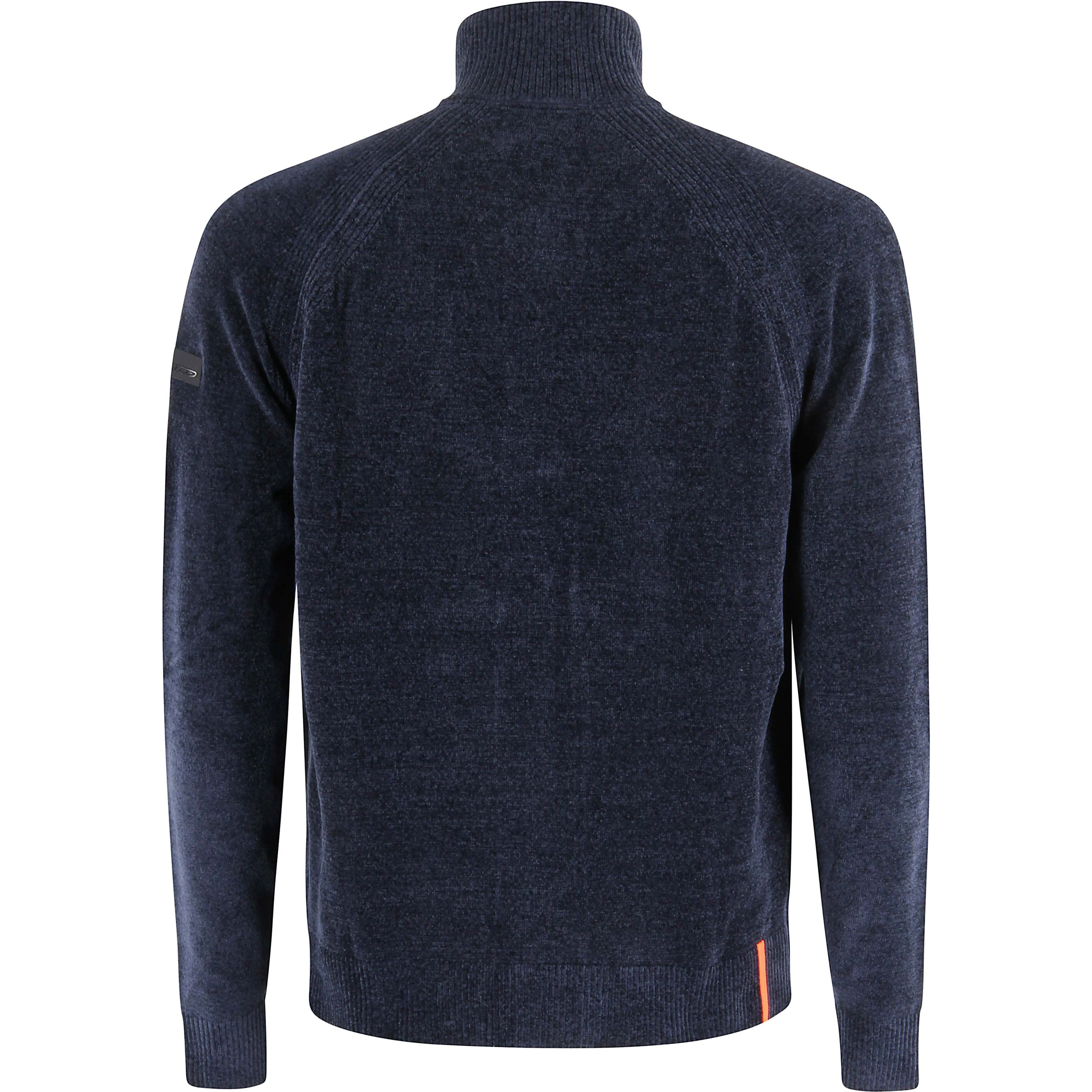 VELVET FULL ZIP KNIT