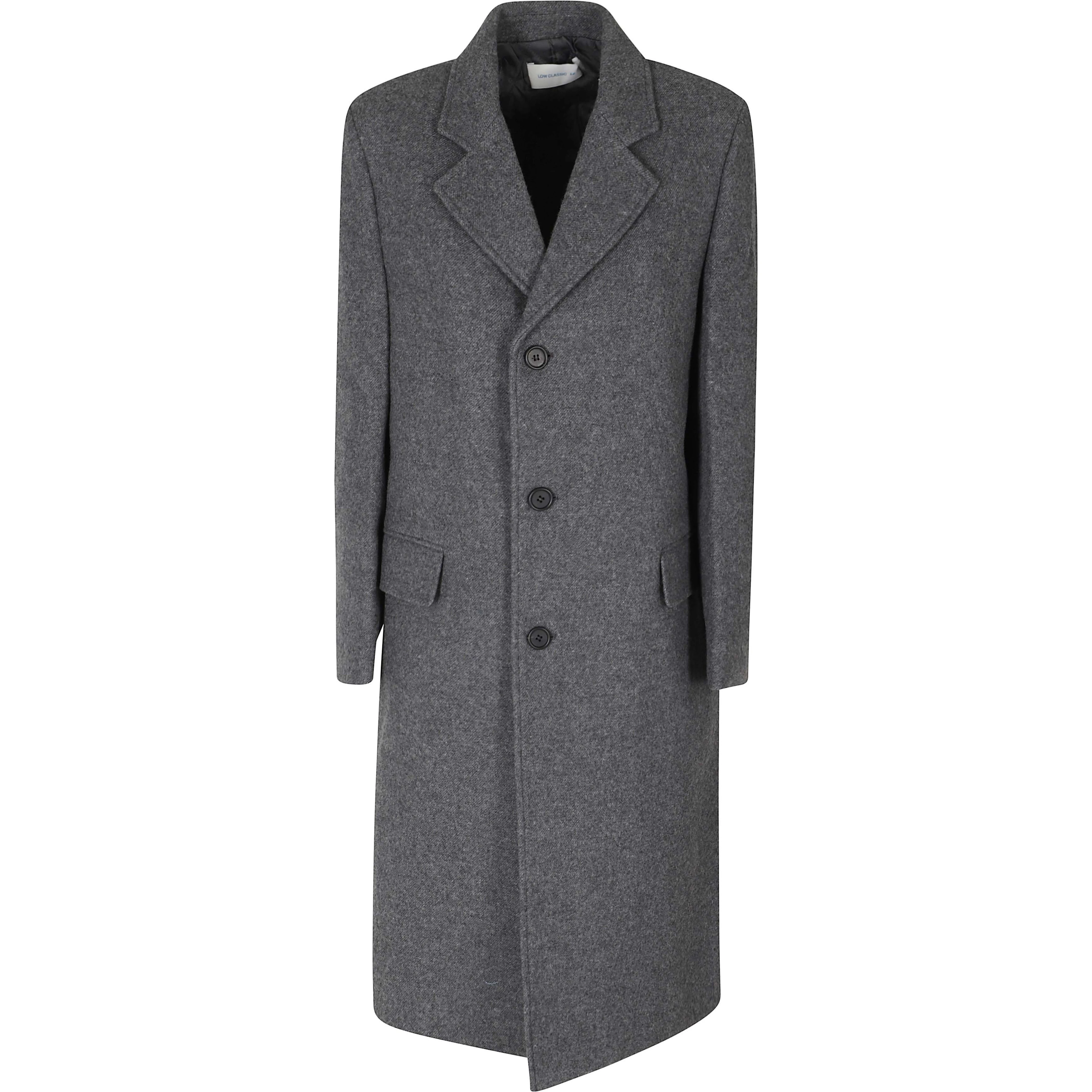 OVERSIZED 3BUTTON WOOL COAT