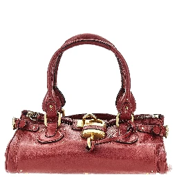'Paddington' grained leather bag