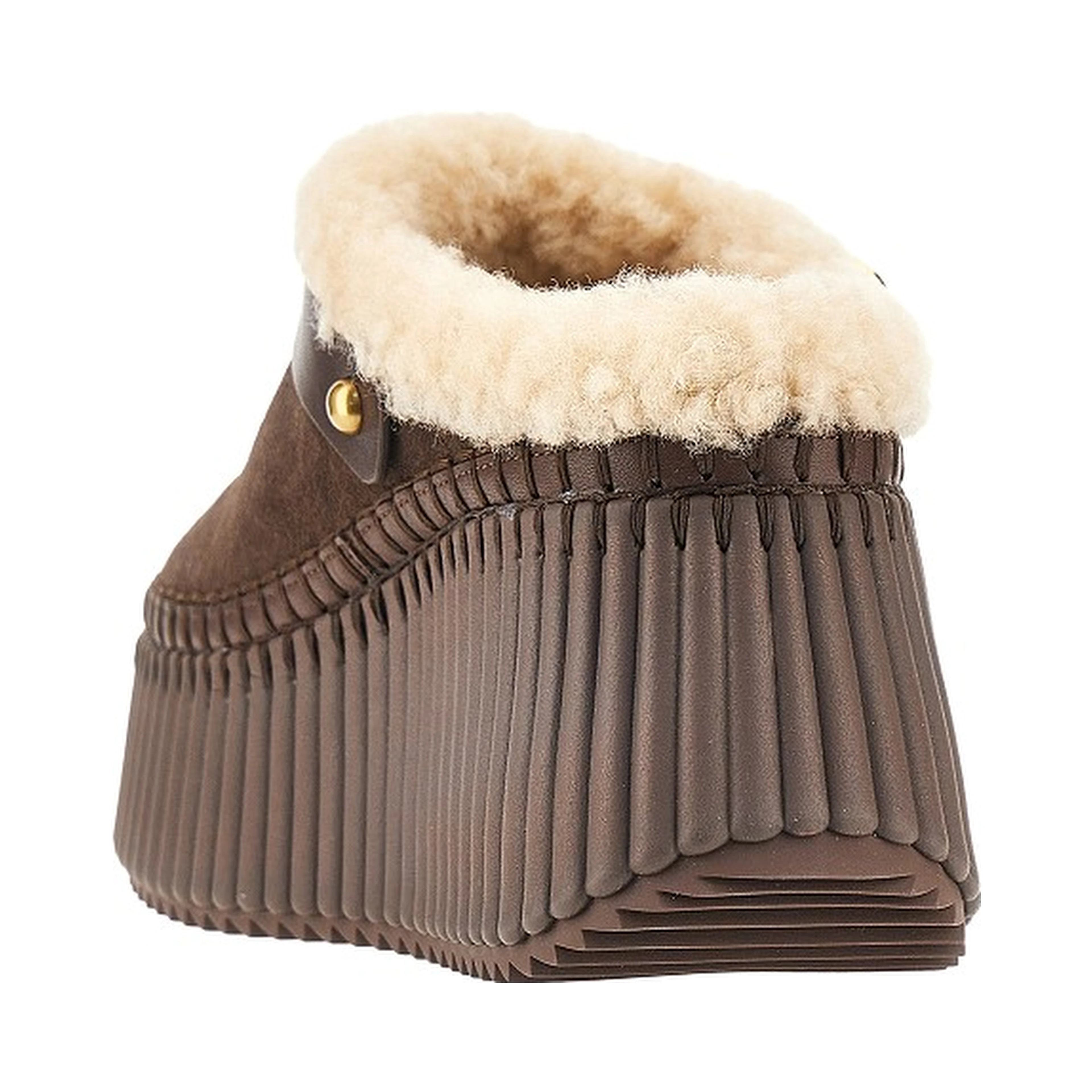 'Nama' wedge heel mules