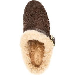 'Nama' wedge heel mules