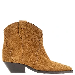 'Dewina' suede leather ankle-boots