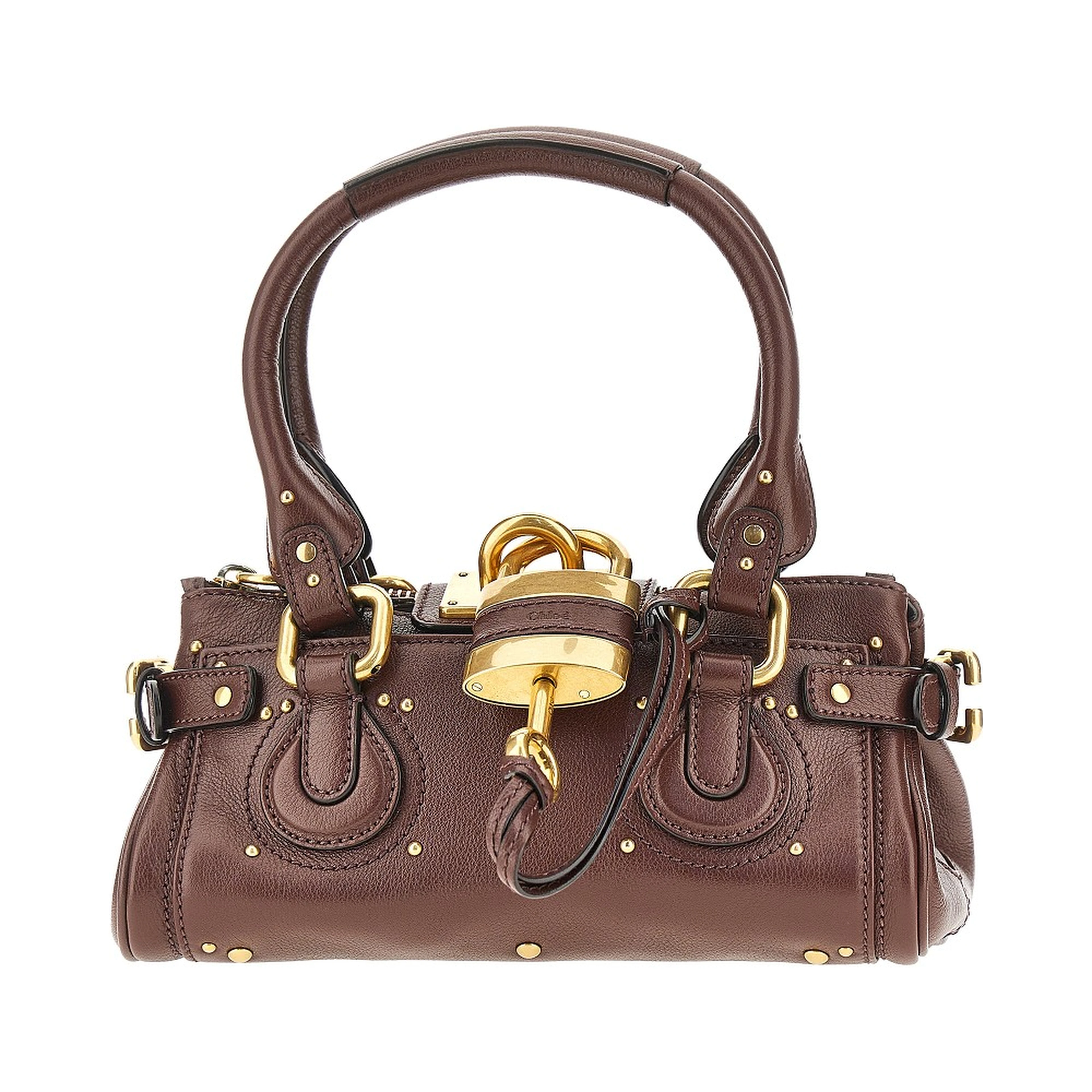 Small 'Paddington' grained leather bag