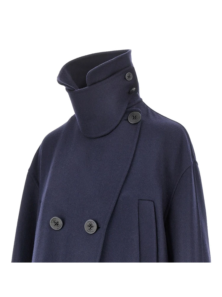 'Silence' double-breasted coat alternative