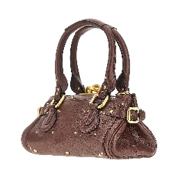 Small 'Paddington' grained leather bag