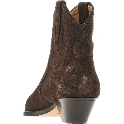 'Dewina' suede leather ankle-boots