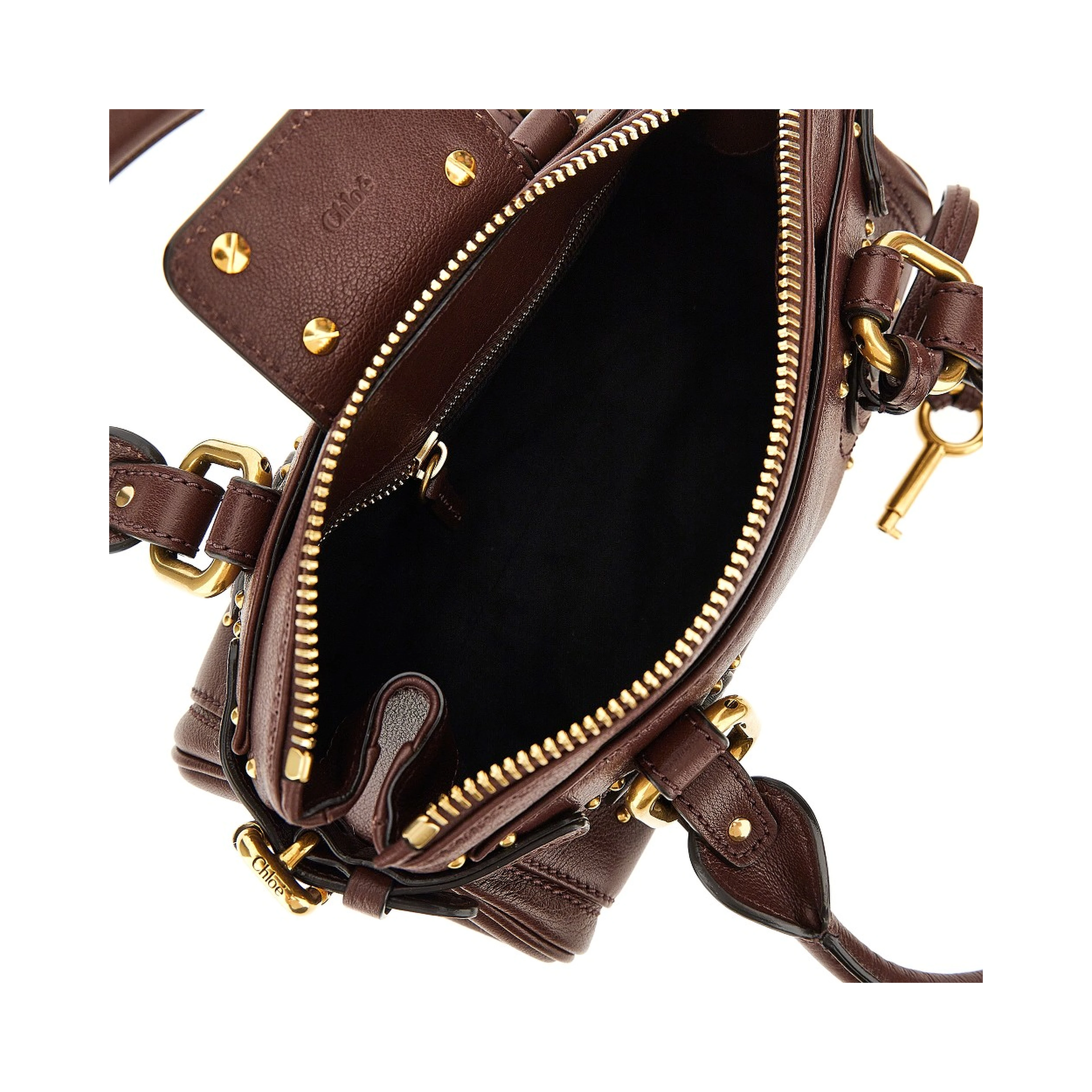 Small 'Paddington' grained leather bag