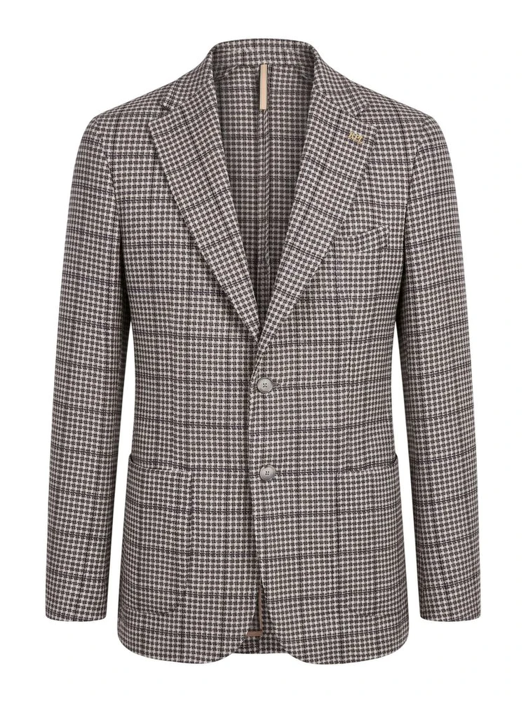 Blue Cotton Men Jacket
