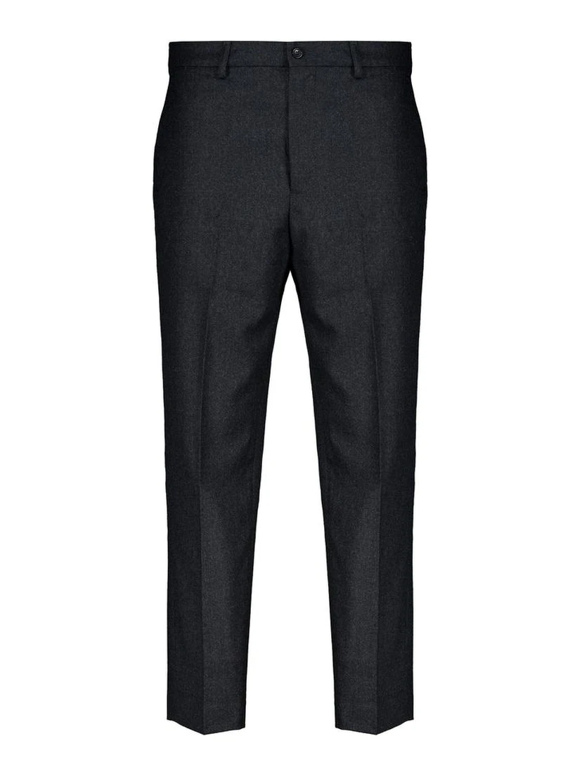 Gray Wool Dress Pants