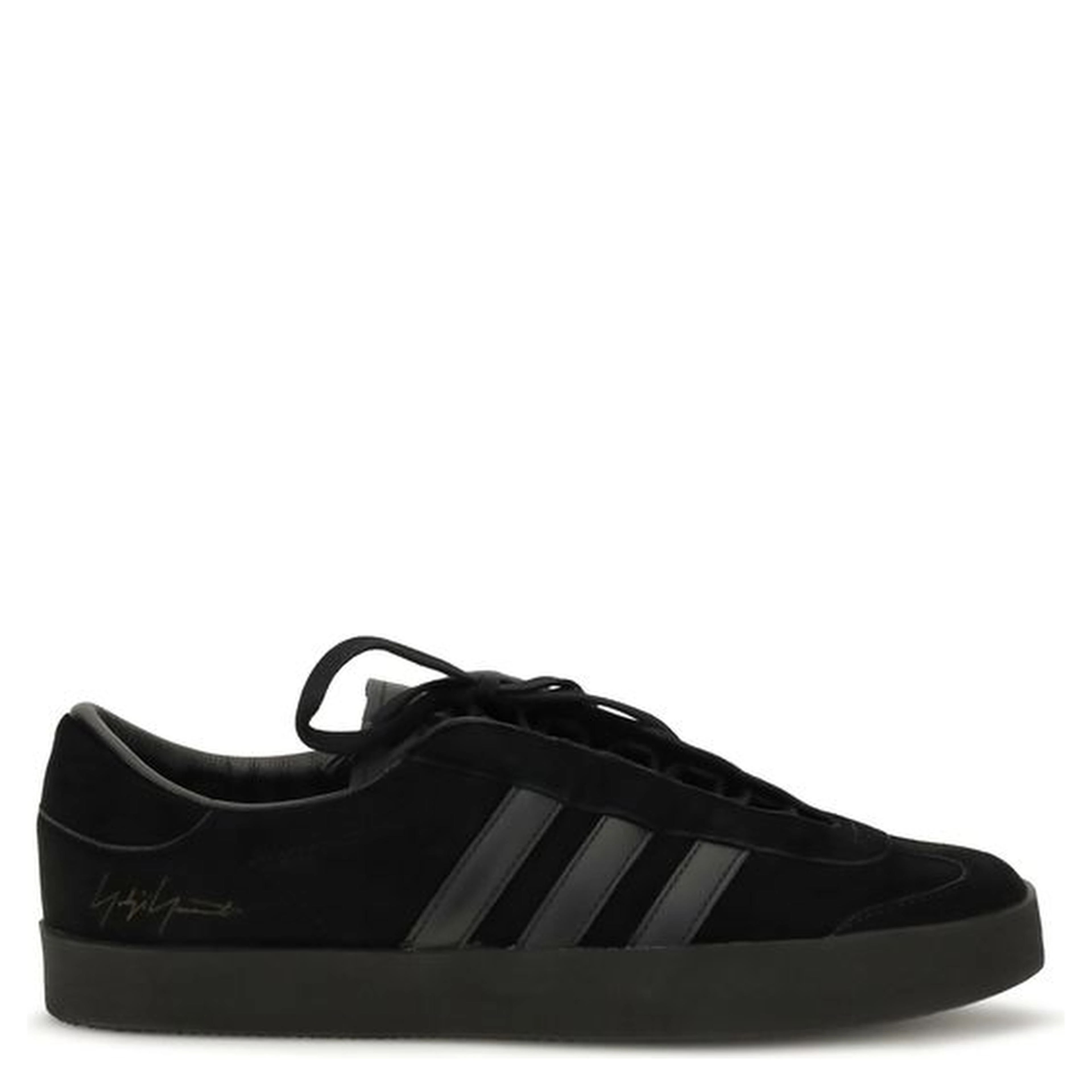 Black Calf Leather Bos Taurus Athletic Sneakers