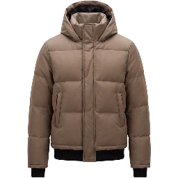 Grey Viscose Men's Jacket