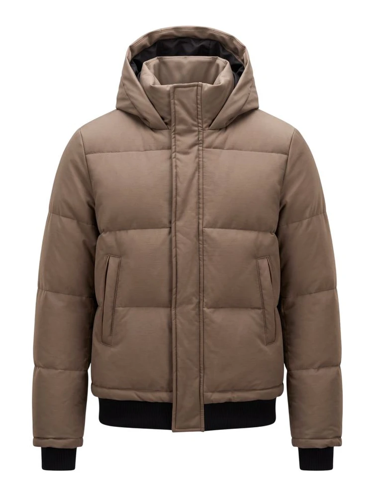 Grey Viscose Men's Jacket