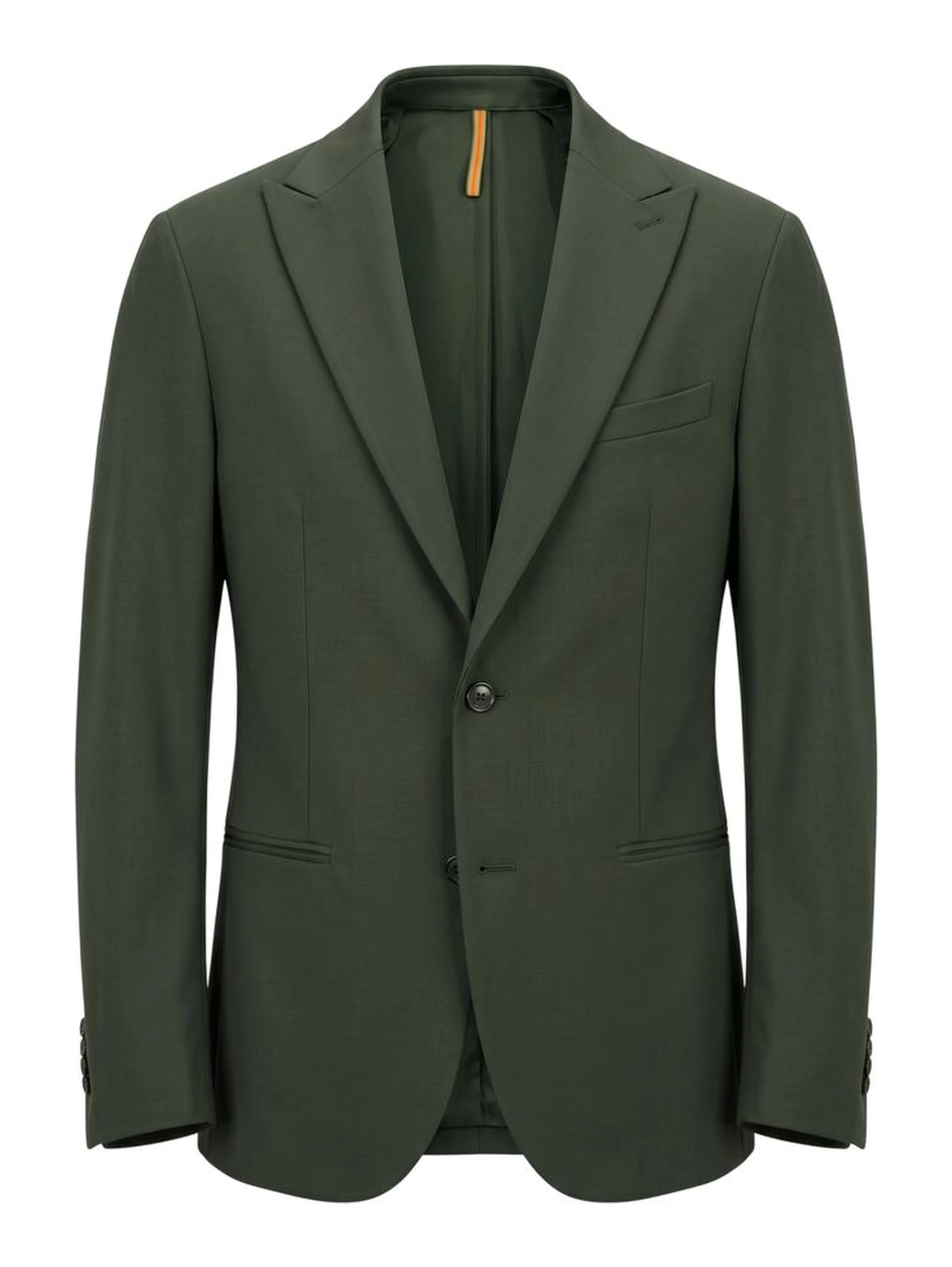 Green Viscose Men's Jacket