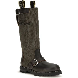 Bicolor Cotton Boots