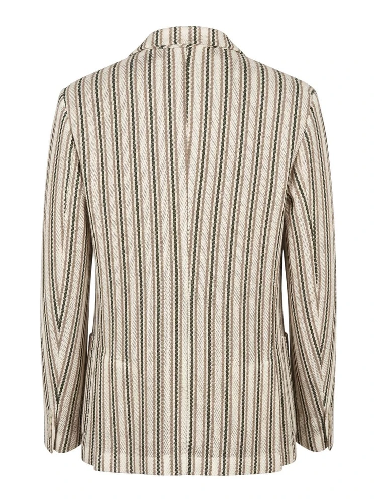 Beige Cotton Men Jacket alternative