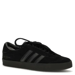 Black Calf Leather Bos Taurus Athletic Sneakers