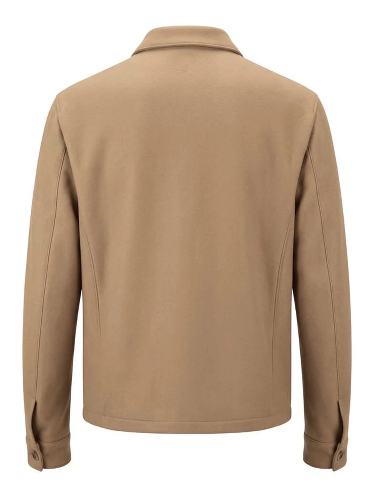 Beige Wool Men's Jacket alternative