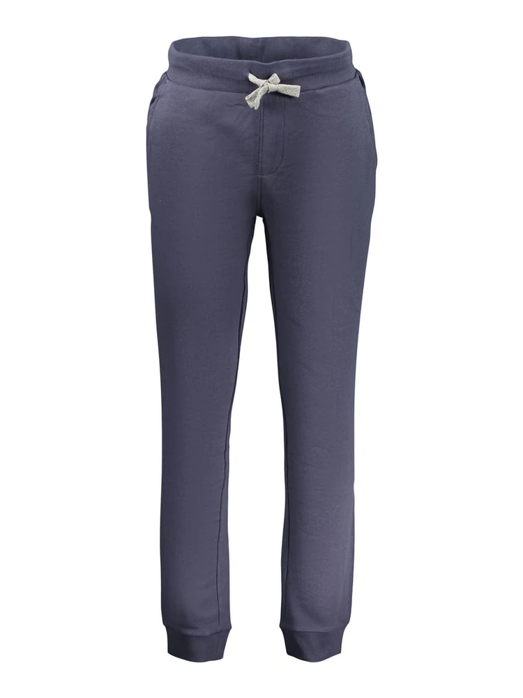 Blue Cotton Men's Trouser
