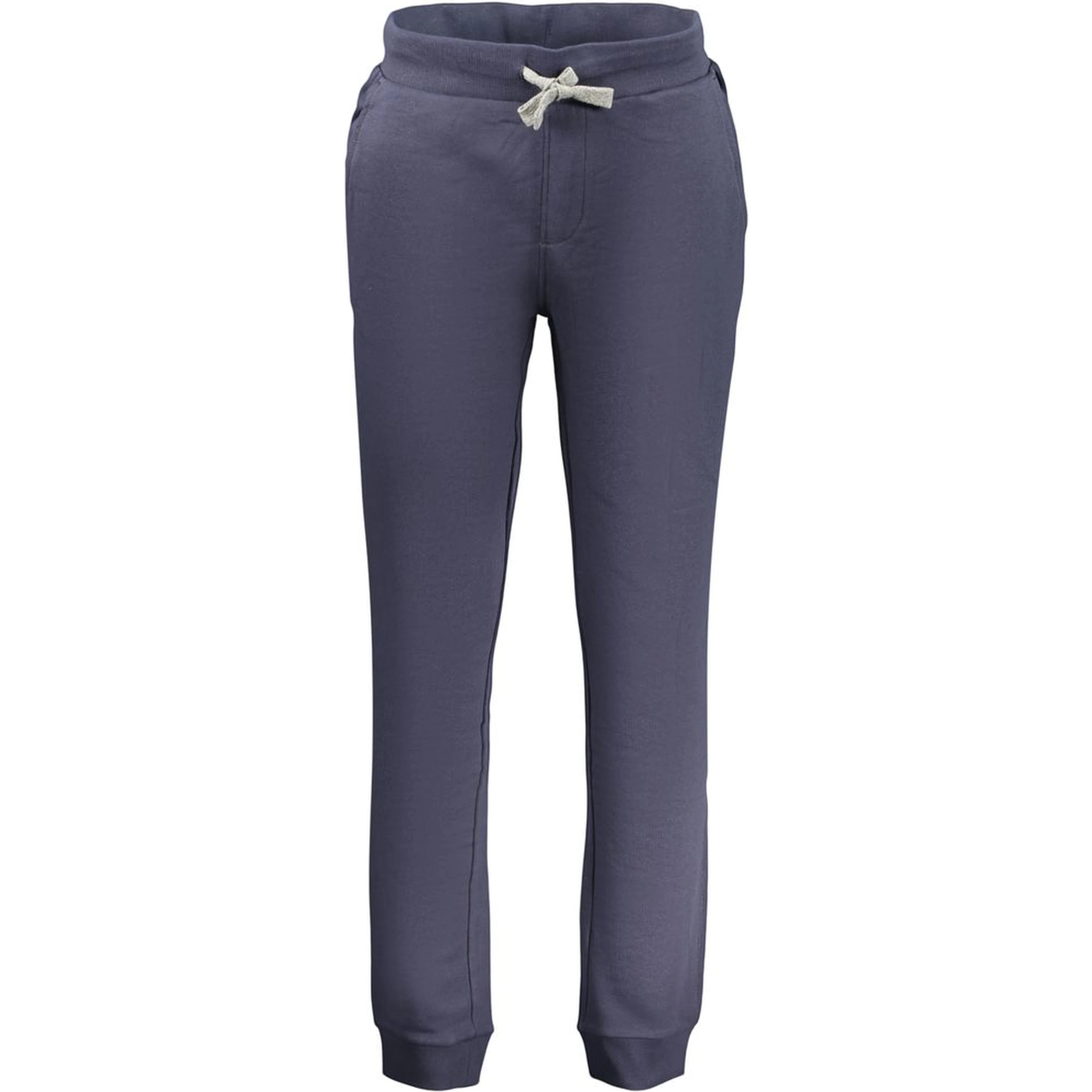 Blue Cotton Men's Trouser