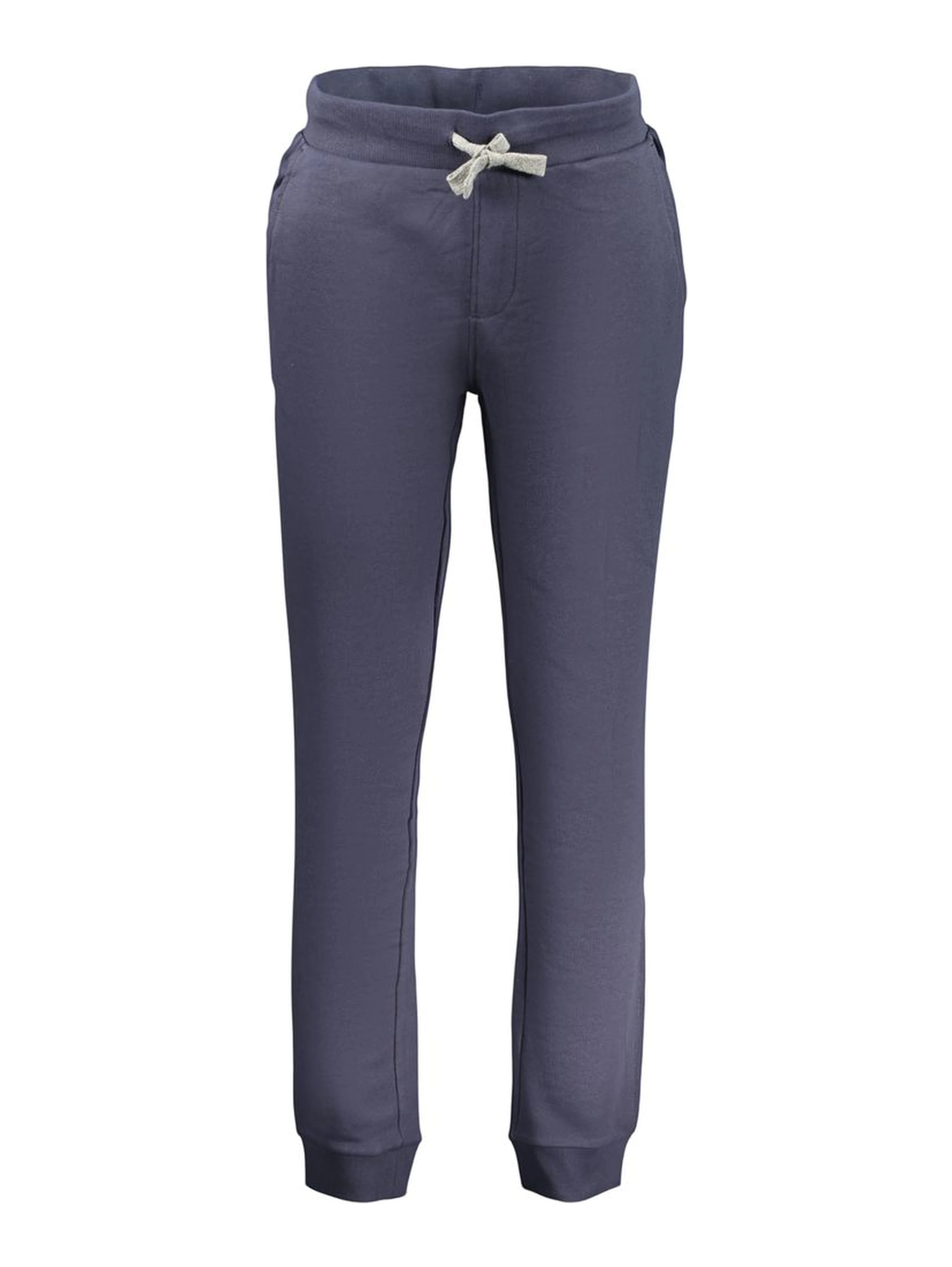 Blue Cotton Men's Trouser