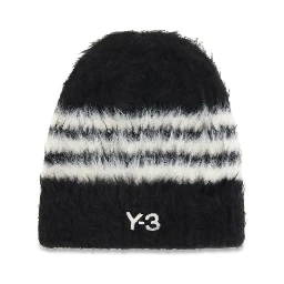Black Recycled Polyamide Beanie
