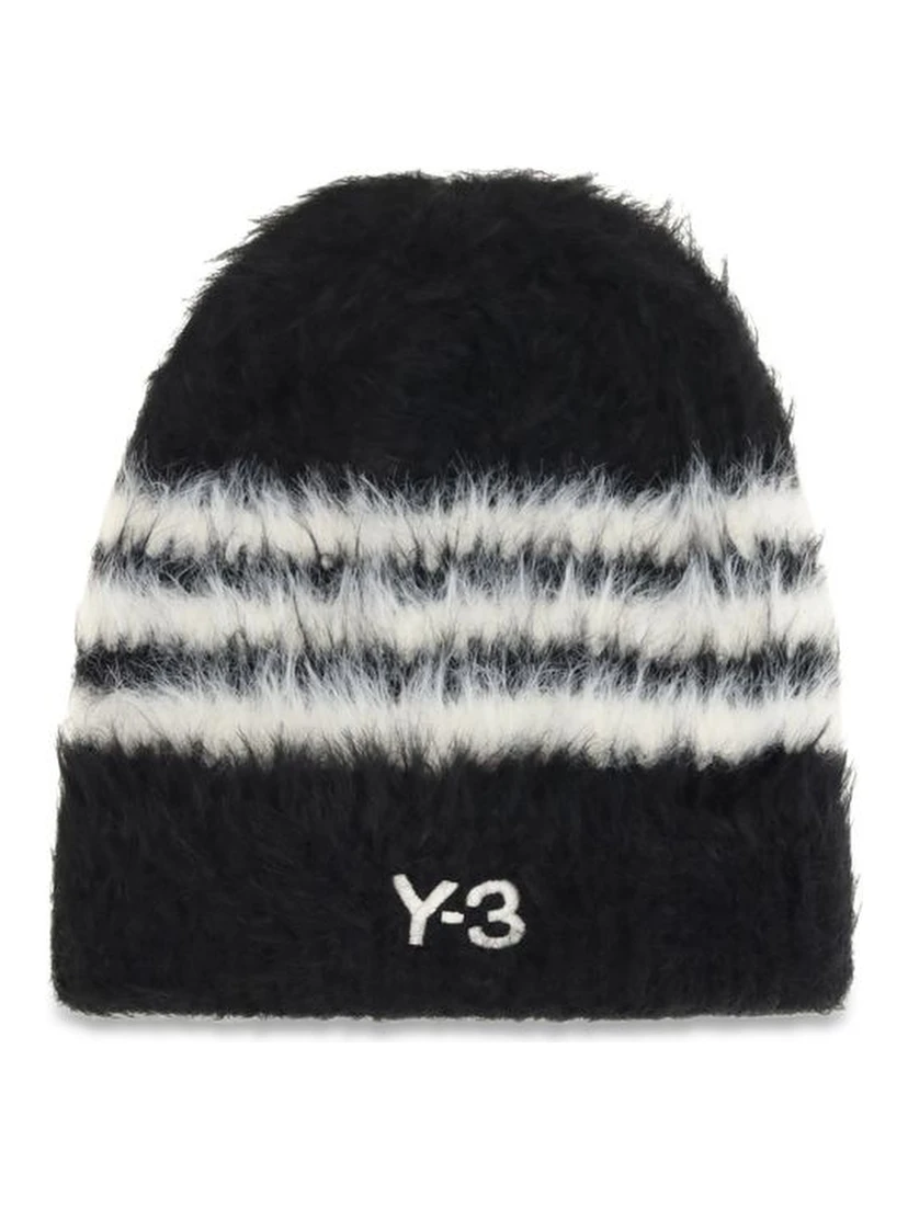 Black Recycled Polyamide Beanie