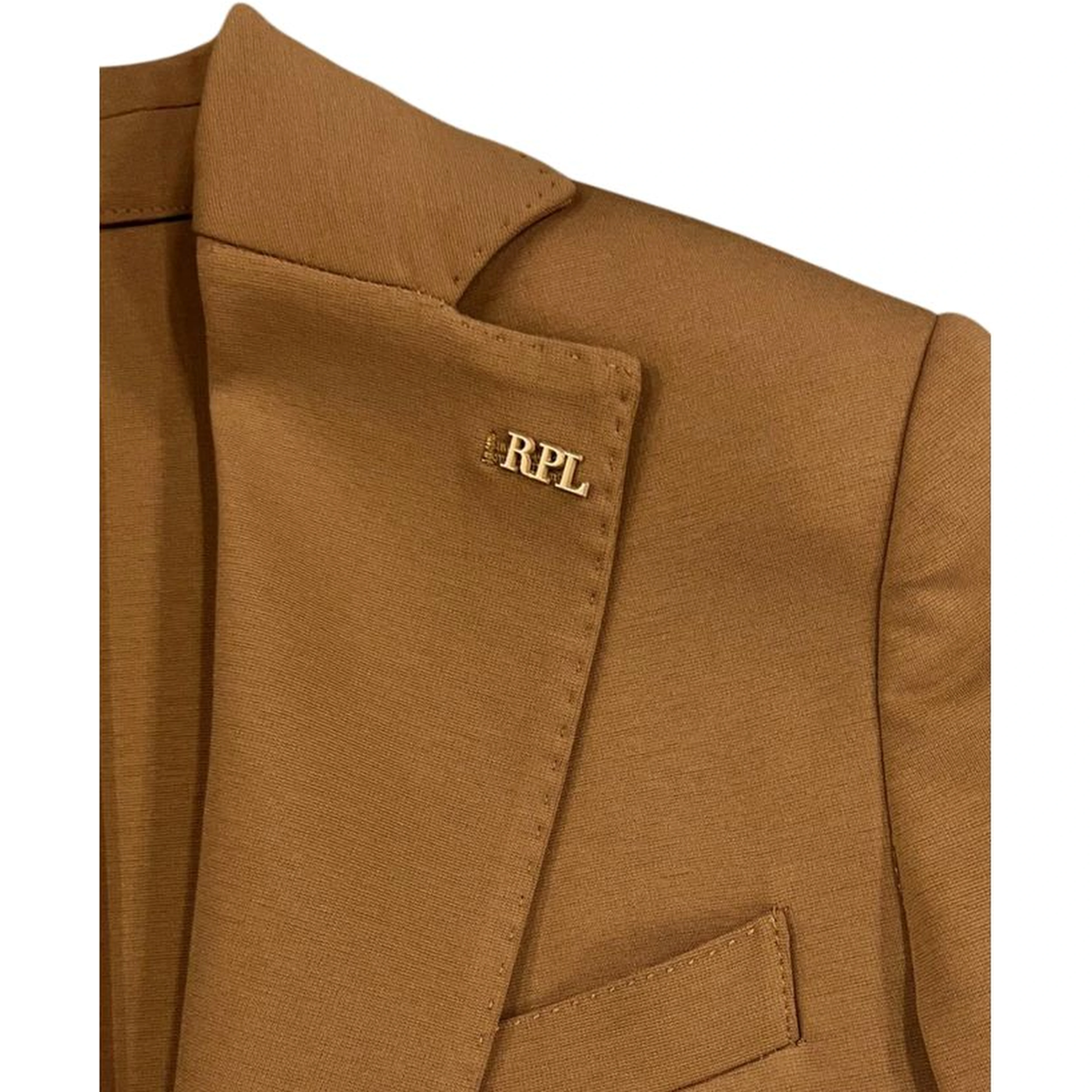 Brown Cotton Men Jacket