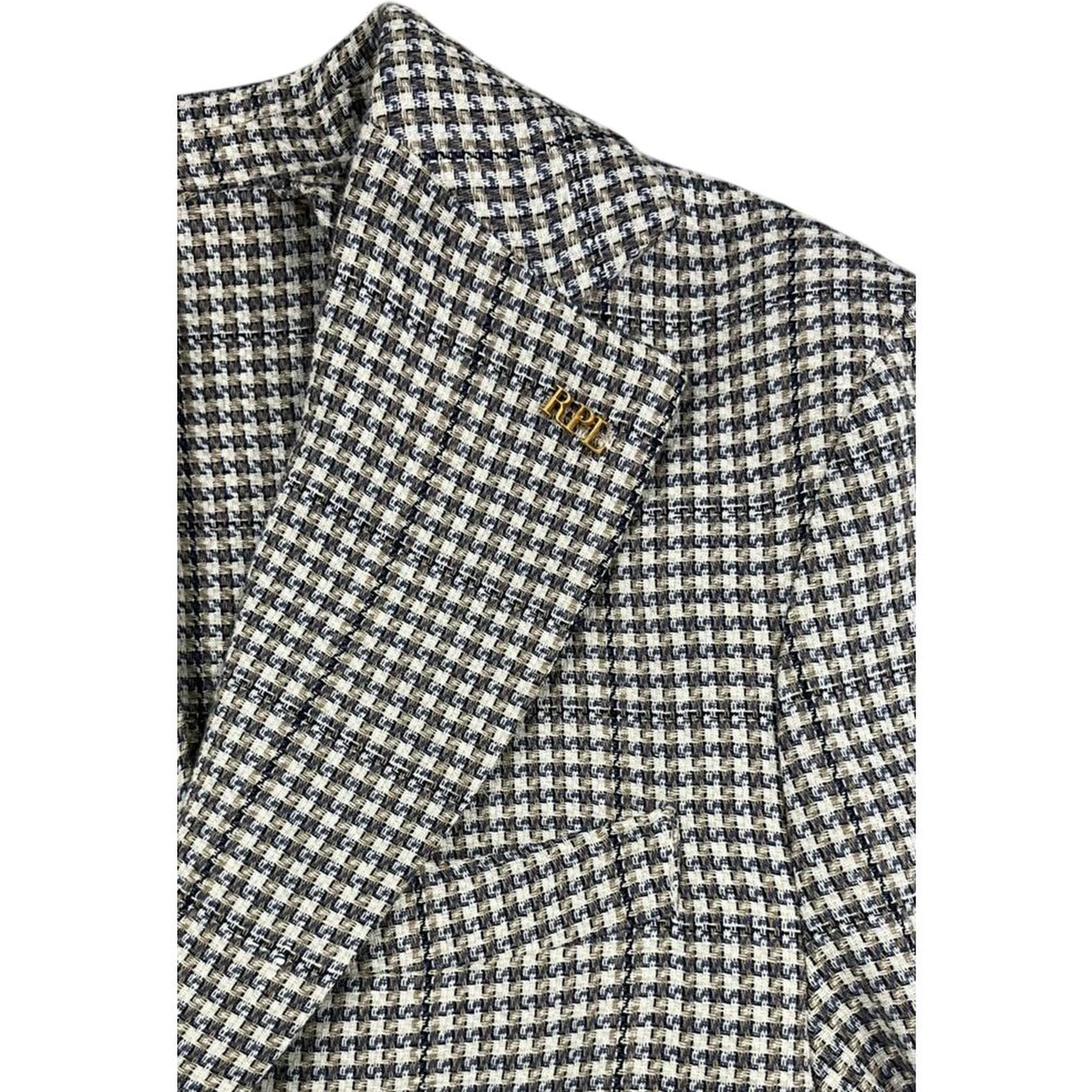 Blue Cotton Men Jacket