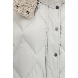 Gray Polyester Sleeveless Jacket
