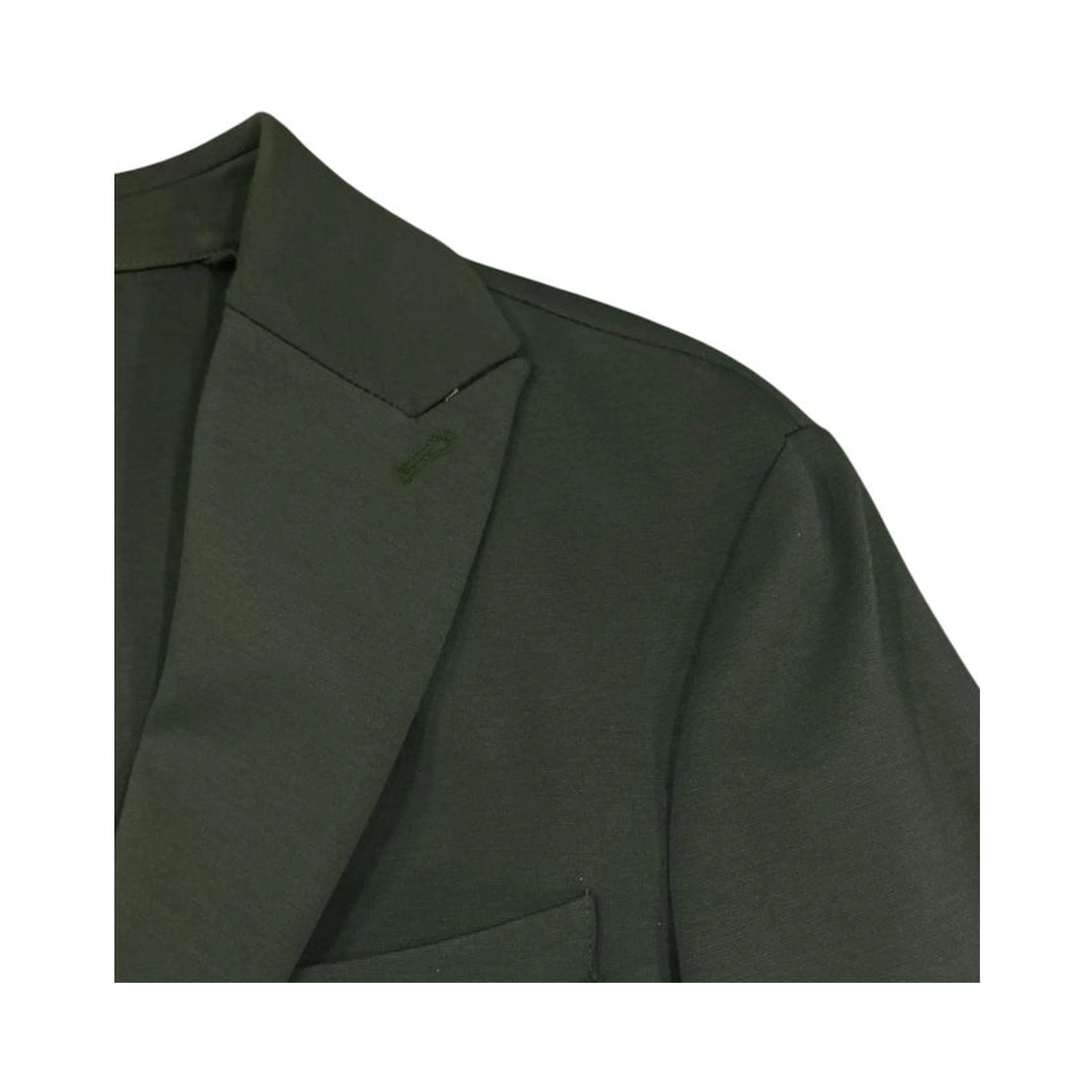 Green Viscose Men's Jacket