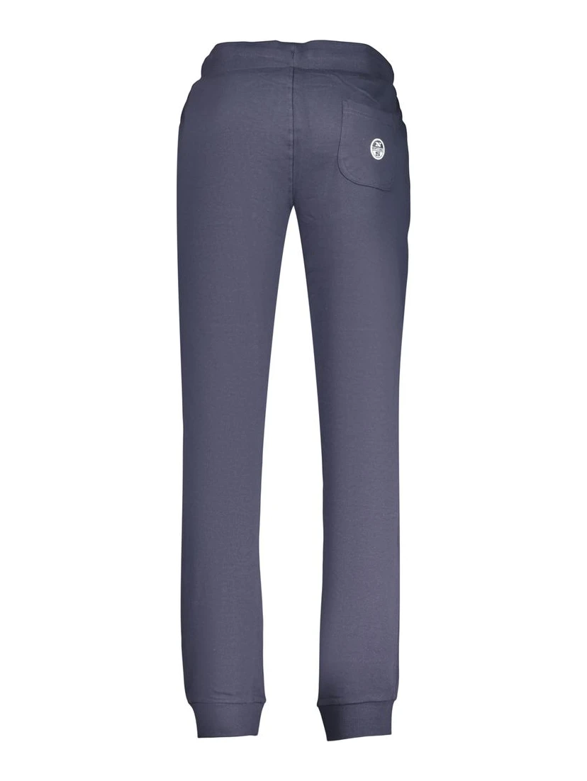 Blue Cotton Men's Trouser