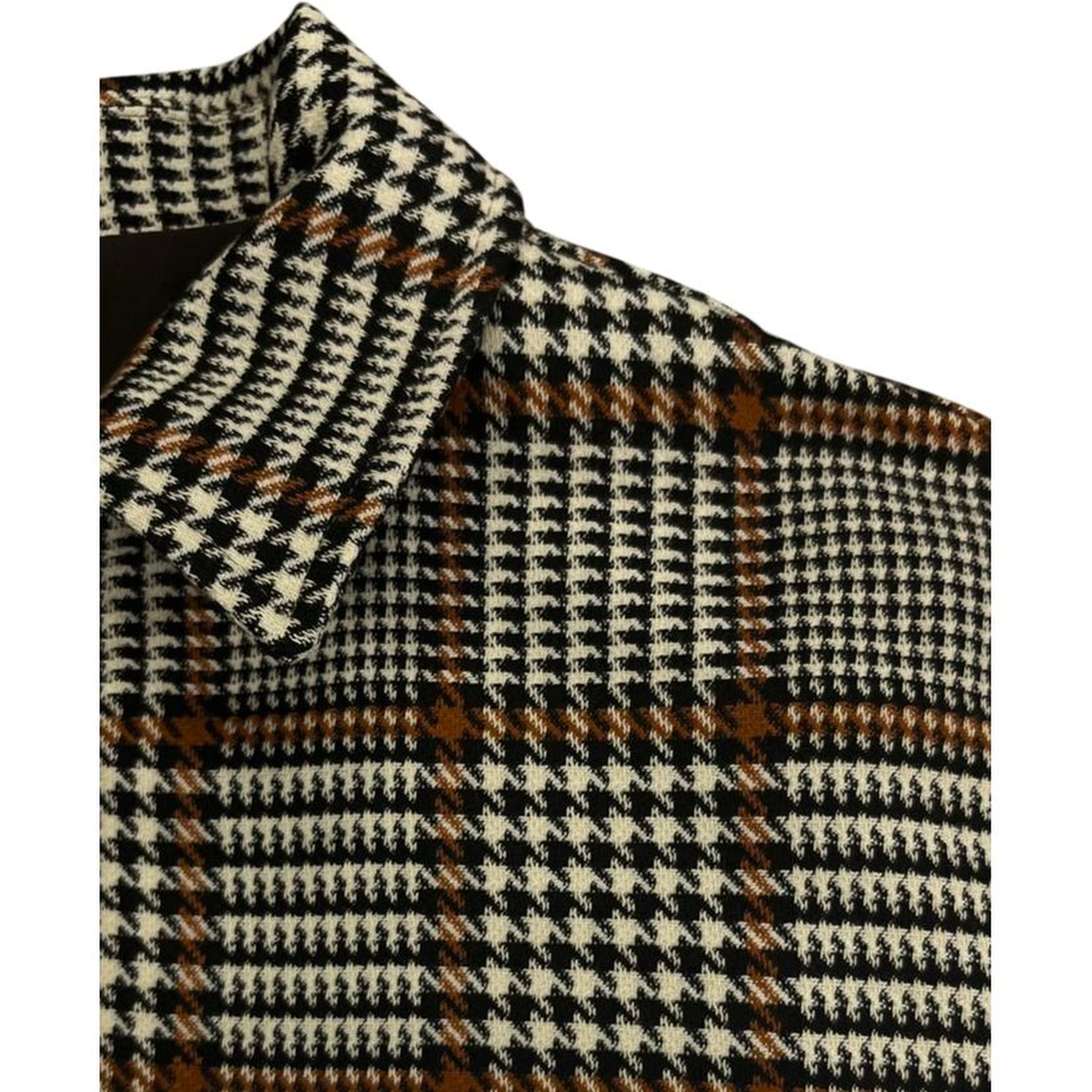 Black Viscose Men Jacket