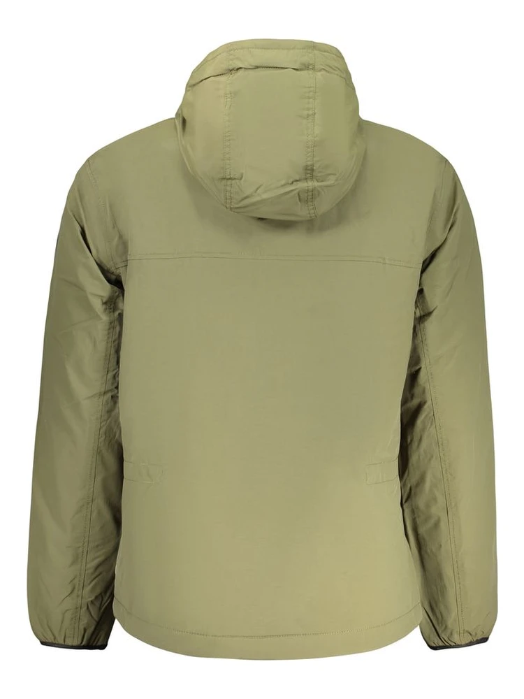 Green Polyamide Full-Length Jacket alternative
