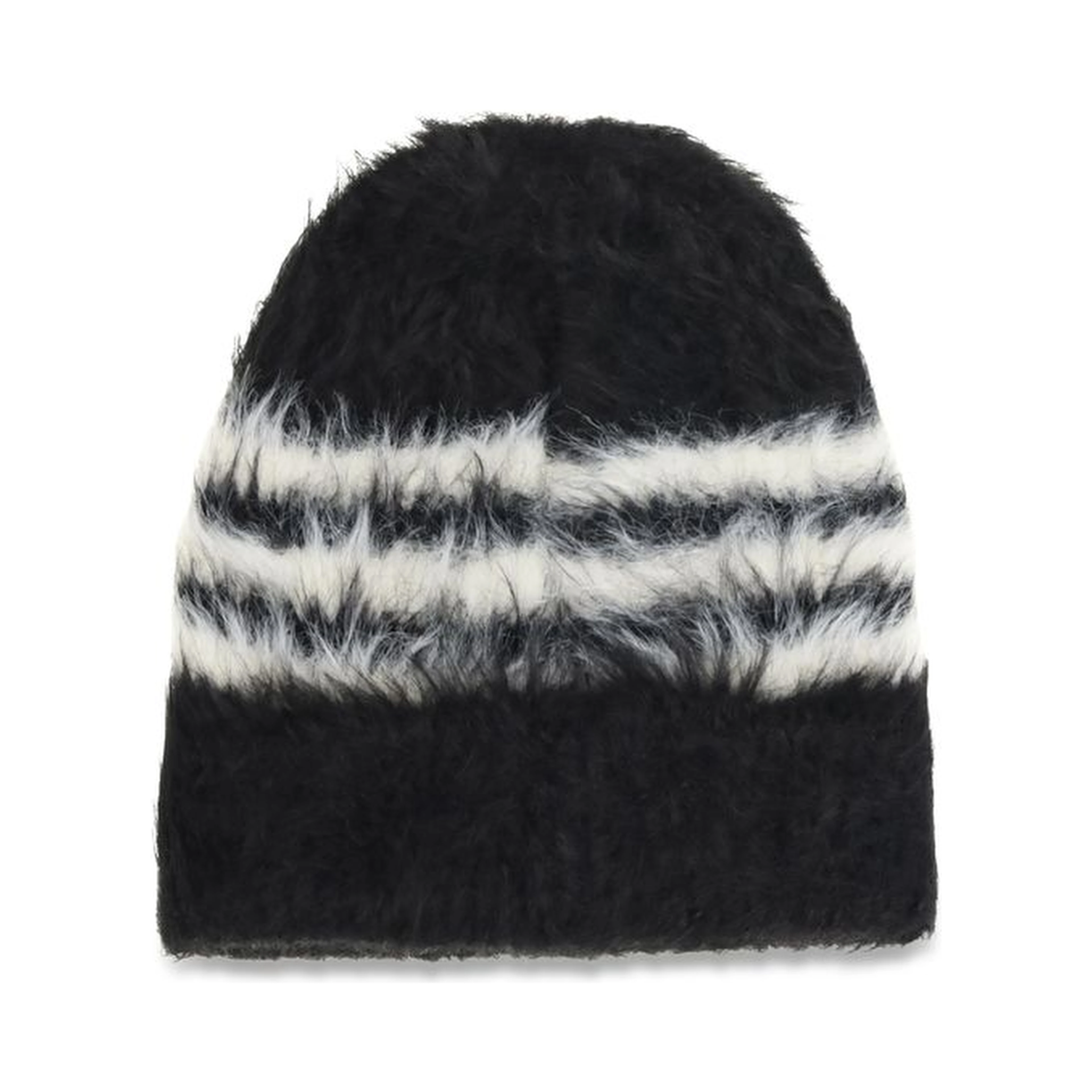 Black Recycled Polyamide Beanie