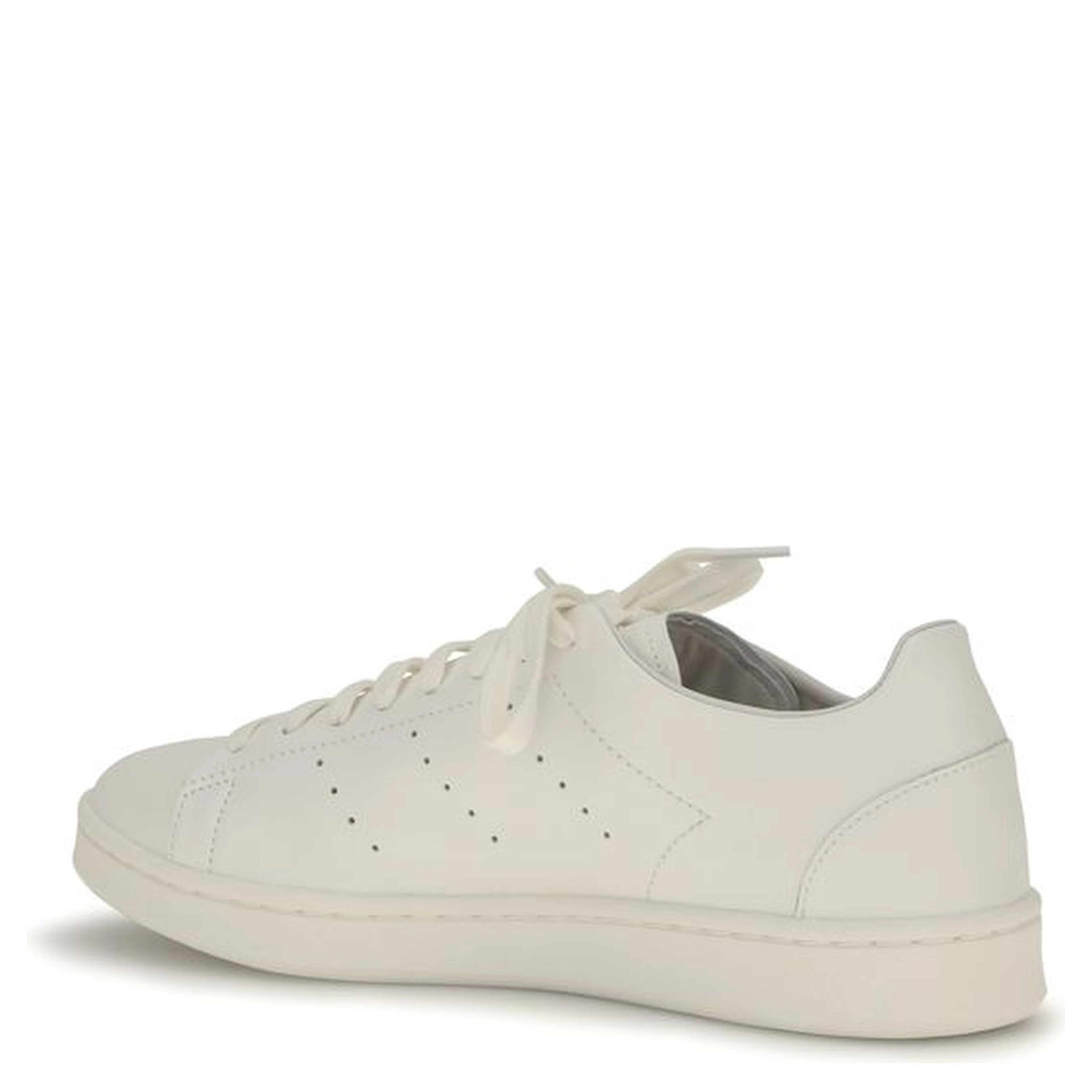 White Calf Leather Bos Taurus Athletic Sneakers