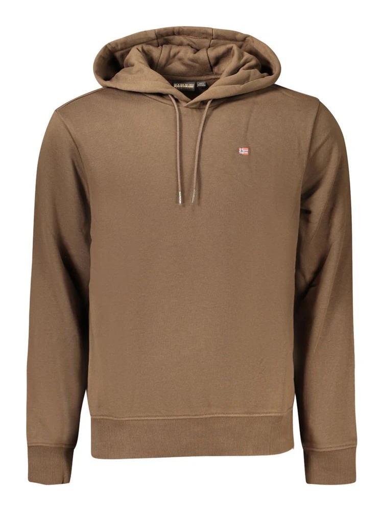 Brown Cotton Sweatshirt