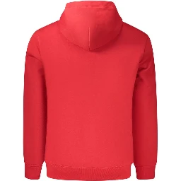 Red Cotton Sweatshirt
