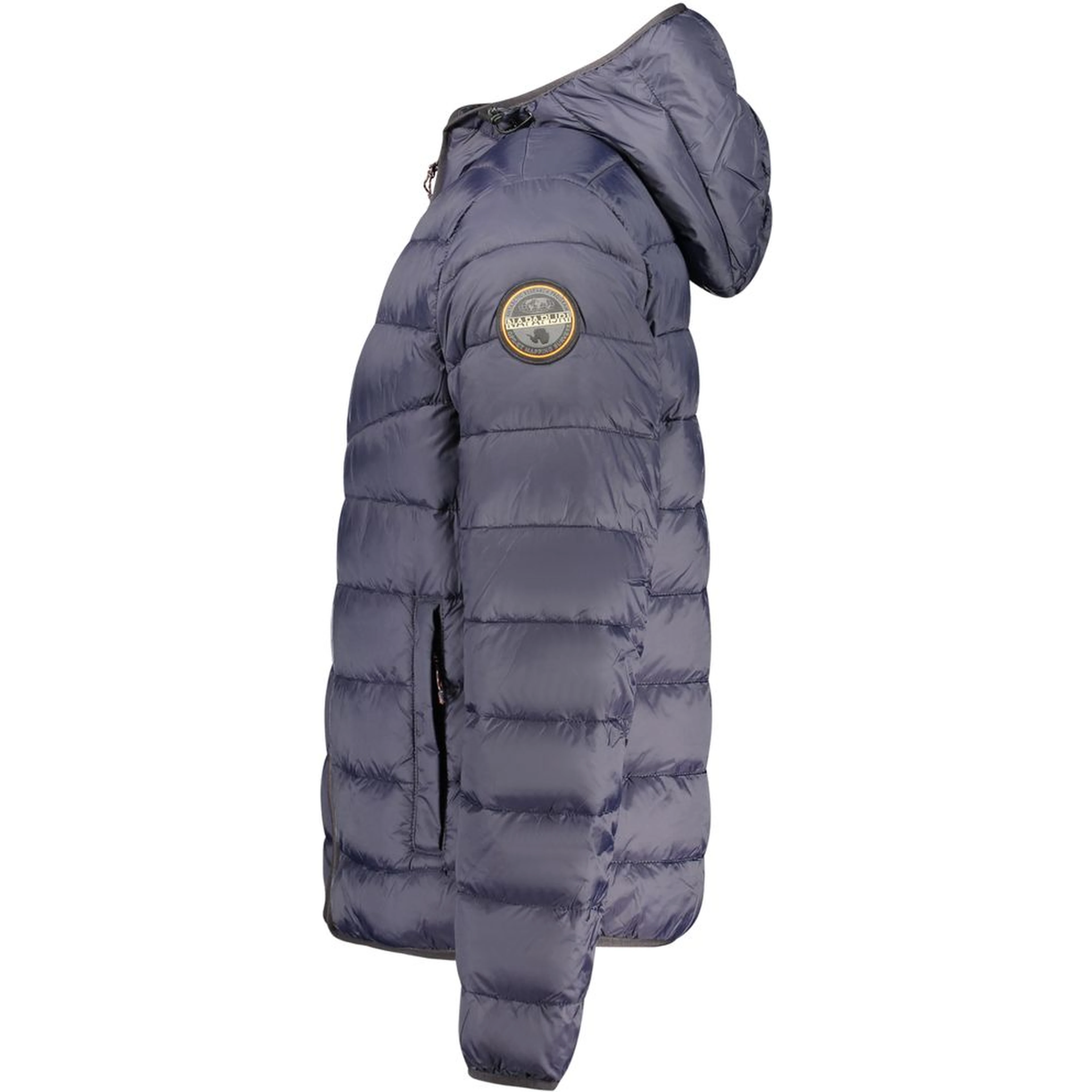 Blue Poliammide Mens Jacket
