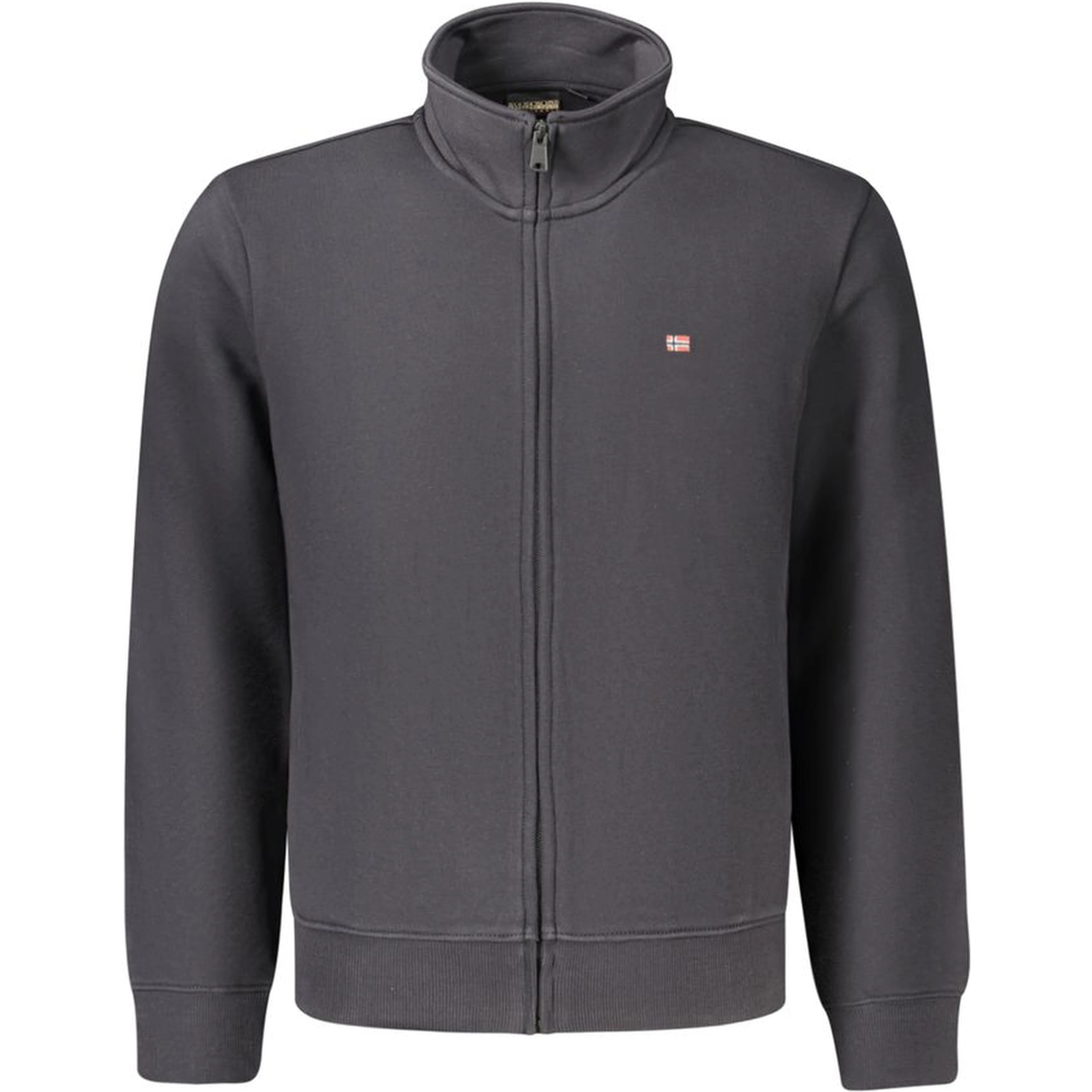 Black Cotton Men's Sweatshirt