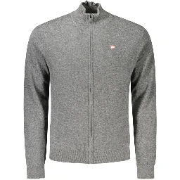 Gray Wool Men's Sweater