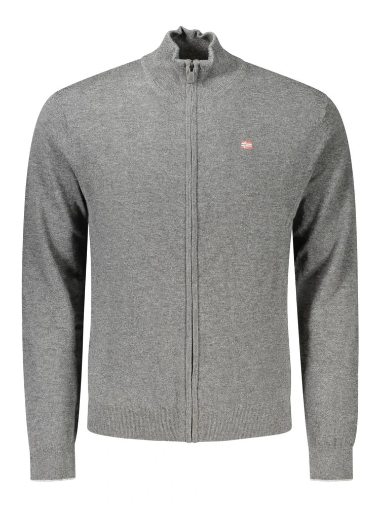Gray Wool Men's Sweater