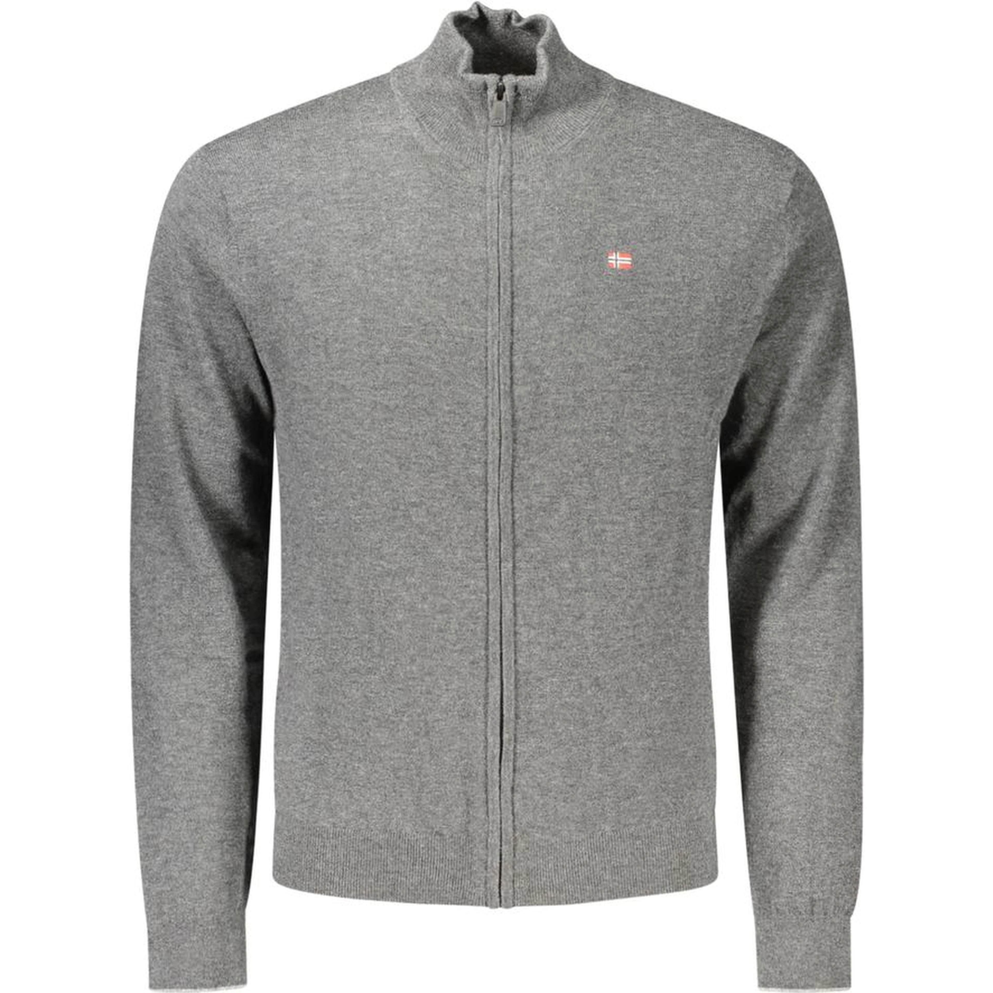 Gray Wool Men's Sweater