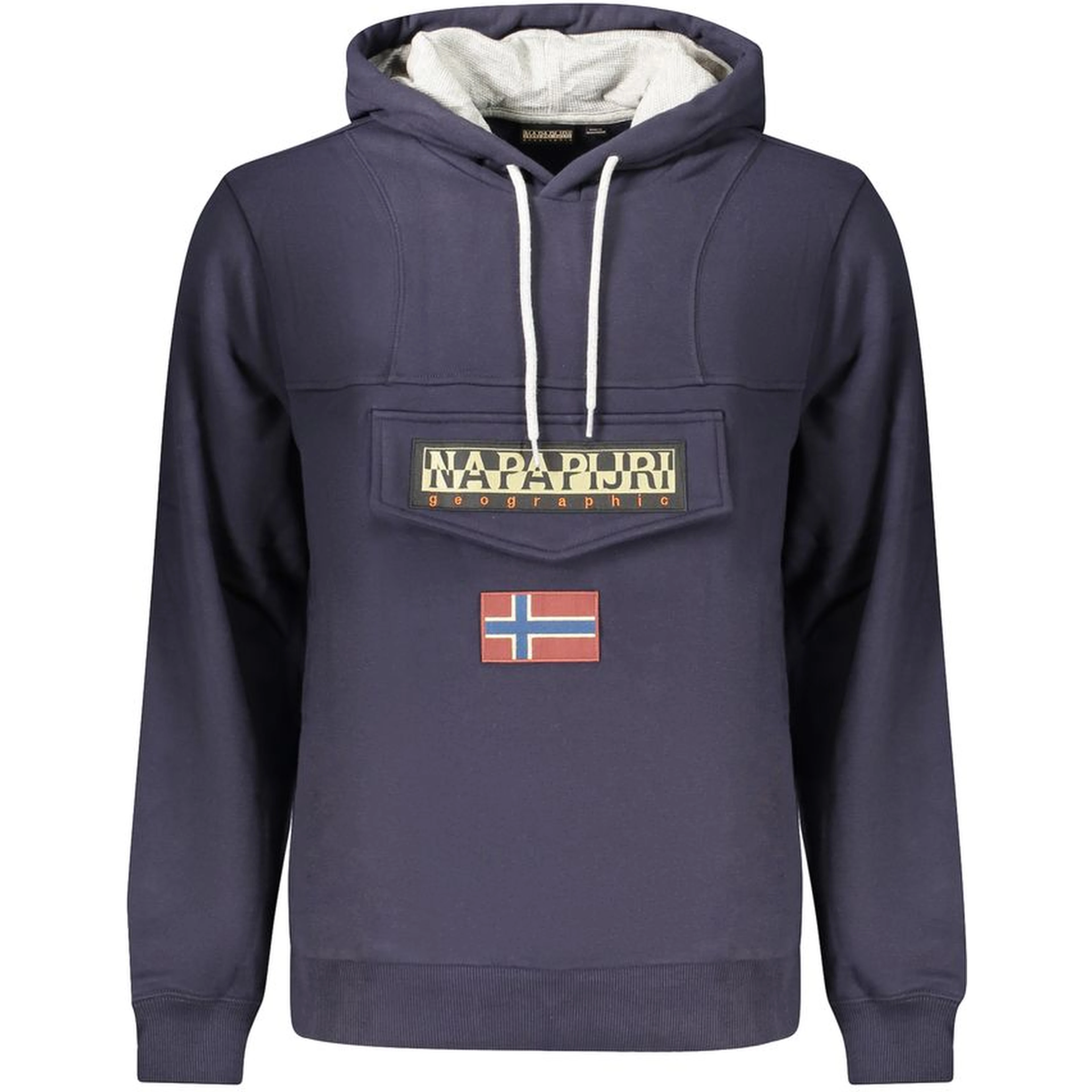 Blue Cotton Mens Sweatshirt