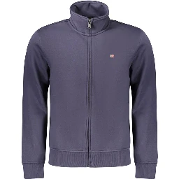 Blue Cotton Sweatshirt