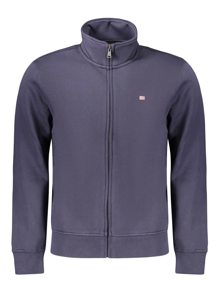 Blue Cotton Sweatshirt