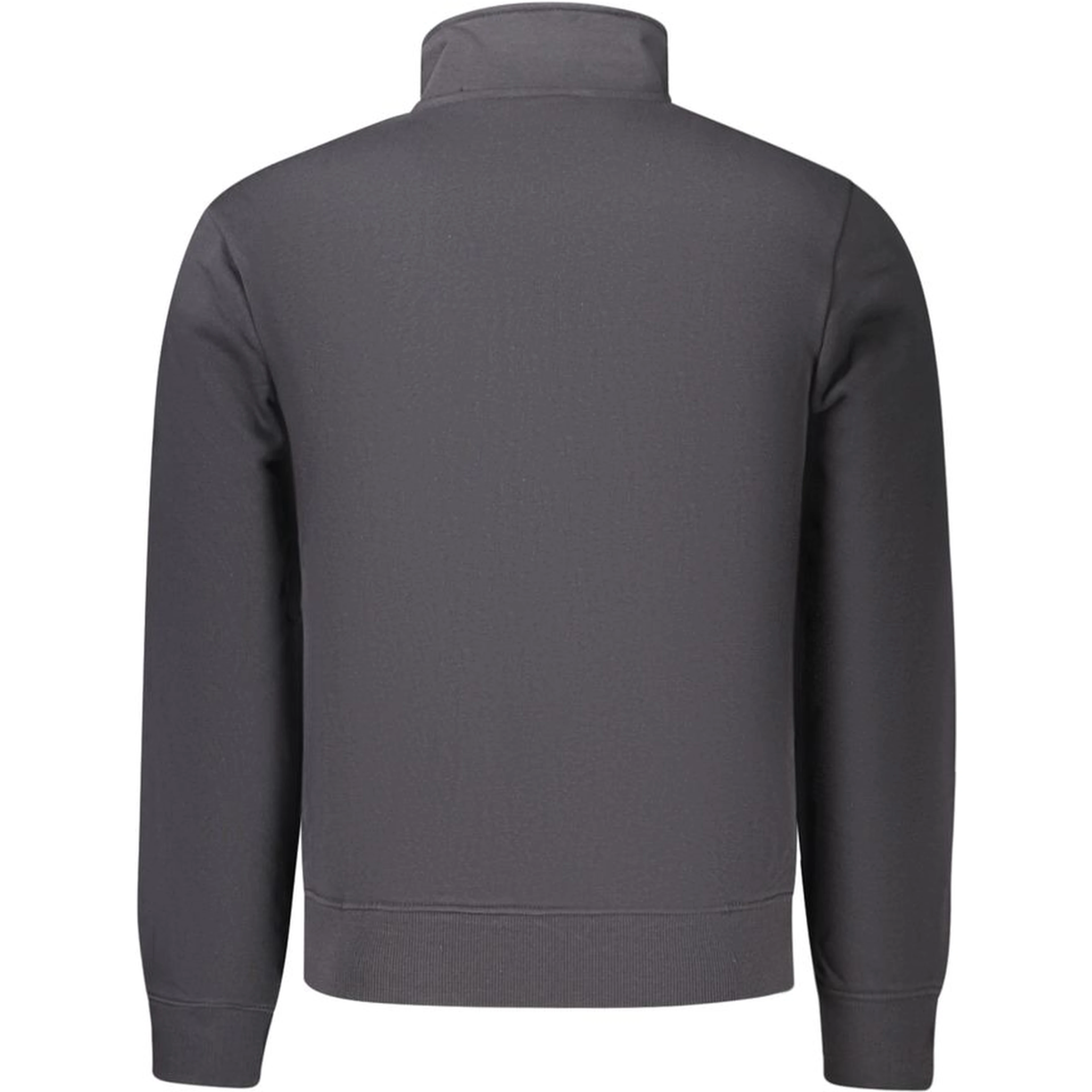 Black Cotton Men's Sweatshirt