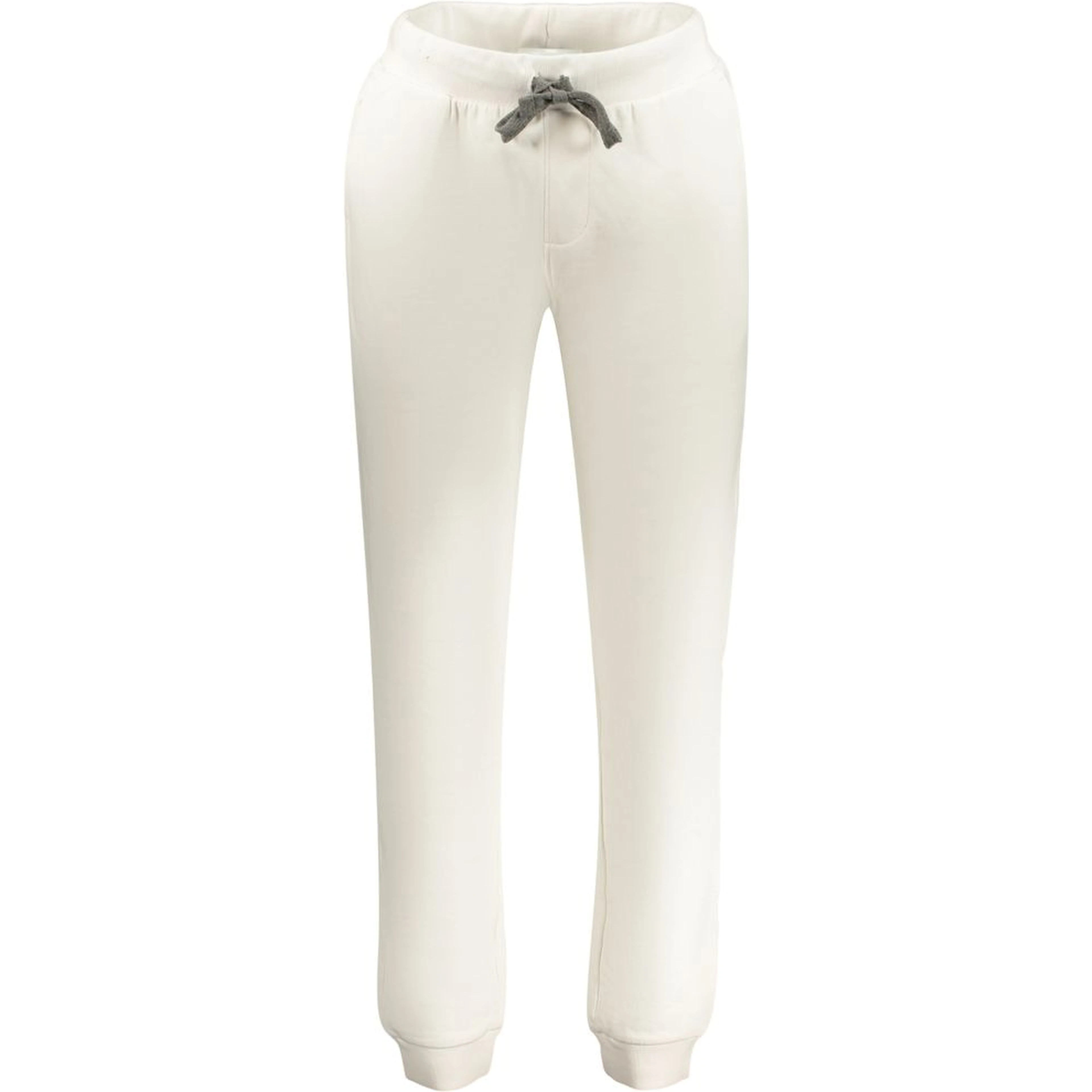 White Cotton Men's Trousers