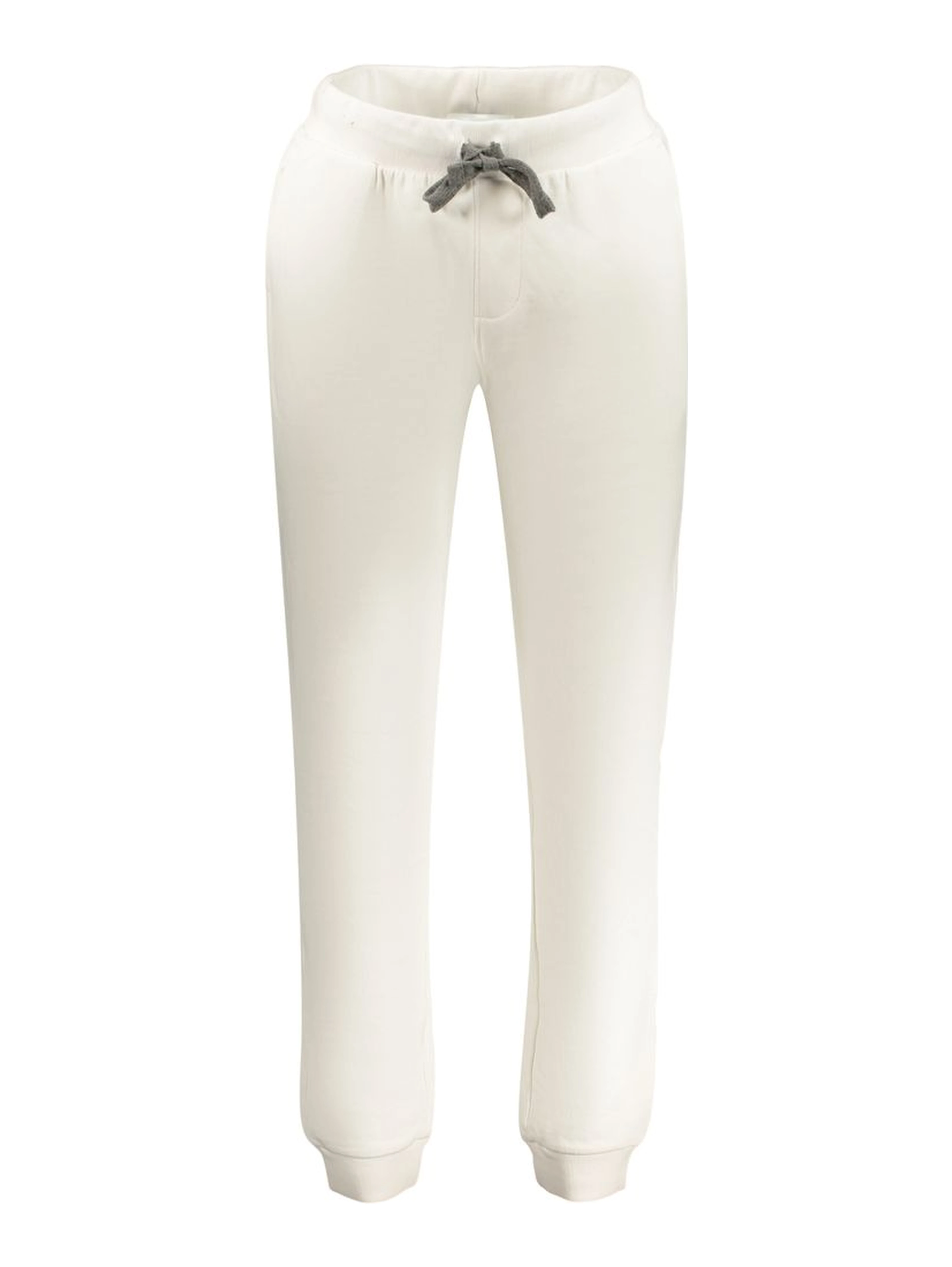 White Cotton Men's Trousers
